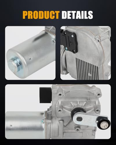 Image of cciyu Front Windshield Wiper Motor Replacement fit for 2007-2012 for for Q7 4L1955023A,4L1955023C,4L1955023D