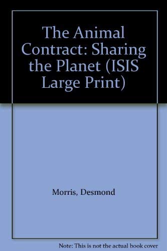 The Animal Contract (ISIS Large Print) 1856950964 Book Cover