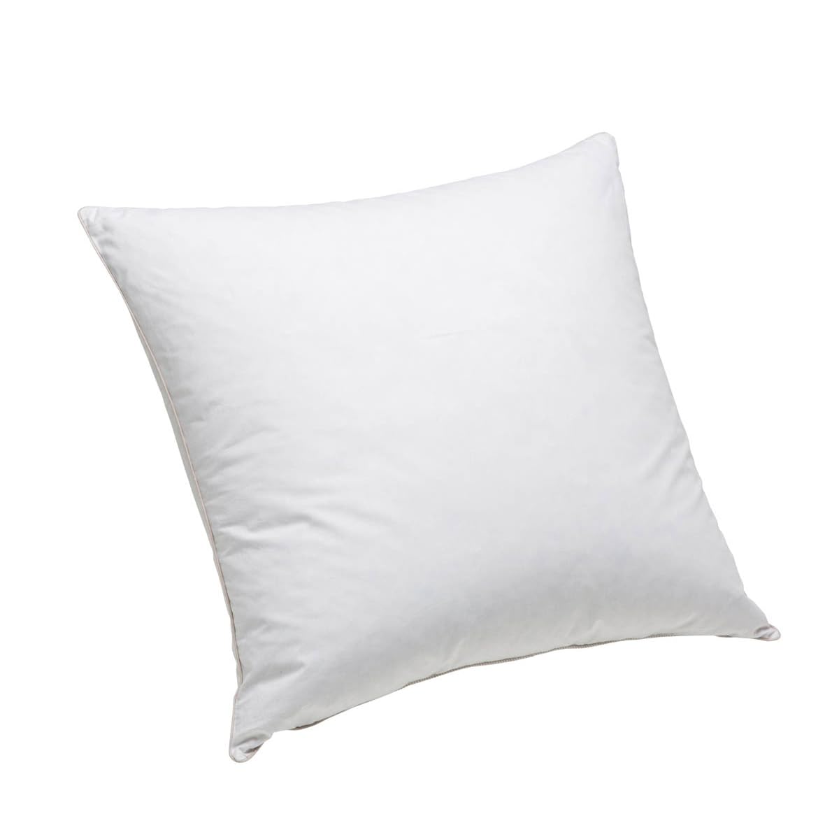 Dunlopillo - Oreiller L'incomparable 60x60 cm - Soutien Medium (Dos) - Fibre Polyester Soufflée Sensation Duvet - Gonflant & Maintien - Enveloppe 100% Coton Sergé - Lavable 40°C