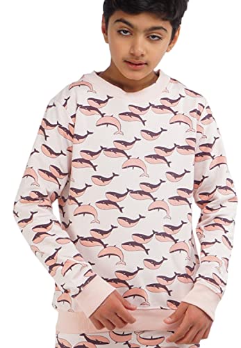 Image of Real Basics Boys Cotton Round Neck Sweatshirt /Hoodie