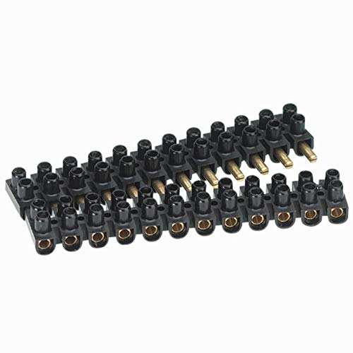 Legrand regletas/bornas cx. suprem 12 pvc negra 10mm