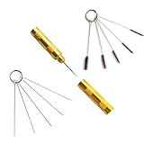 BALYLAS Airbrush Cleaner Spray Gun Cleaning Kit Needle Brush Repairing Tools