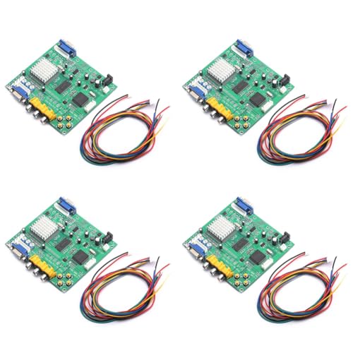 Convertidor GBS8200 de CGA a VGA placa de video HD para monitor LCD de recreativas Jamma pack de 4