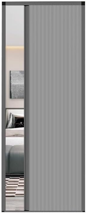 Invisible Accordion Folding Door - Sliding Concertina Design with Handle for Bedroom, Closet, or Doorway - Space-Saving MultiFold Solution for Modern Interiors