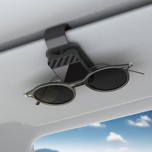 WENINETIES Soporte para Gafas de Sol para Coche para Hyundai Tucson 4(IV) NX4 I 2020-2024 2025, Soporte para Parasoles de Coche Ticket Tarjetas Clip Gafas