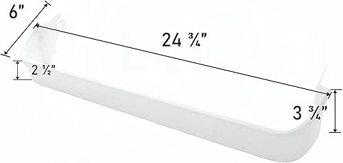 Miniatura 2 de MaxLLTo 240338001 240338005 - Papelera de puerta para Frigidaire para Kenmore BRT21R6AB3 BRT21R6AQ3 BRT21R6AW1 BRT21R6AW3 CCV17RFLW0 CCV17RFLW1