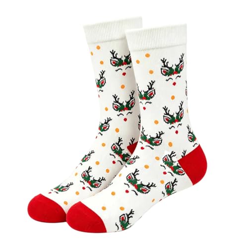 Christmas Fuzzy Socks Cozy Fluffy Winter Warm Slipper Socks for Women Gifts - image 1