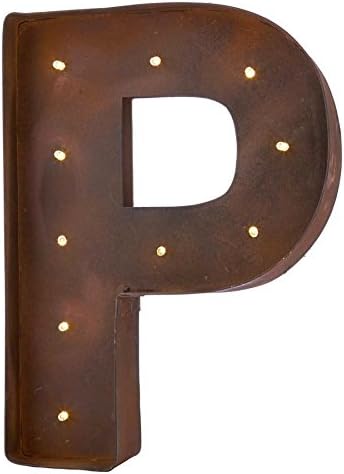 LED Wall Sign Letter P