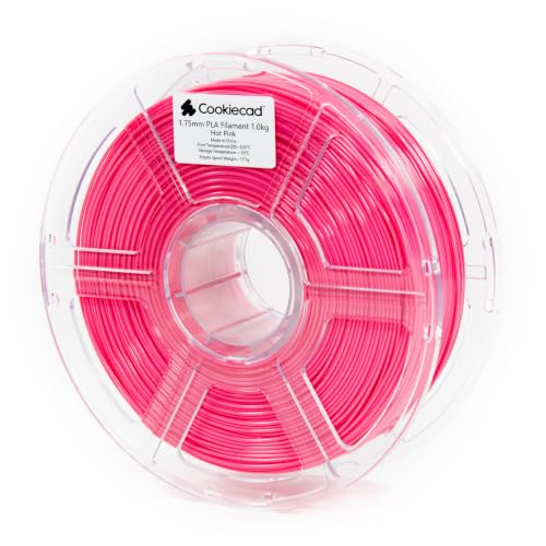 Cookiecad Hot Pink PLA 3D Printer Filament 1.75mm 1kg