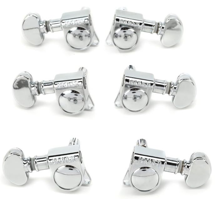 Amazon.com: Grover 406C Locking Rotomatics Guitar Tuners, Tuning