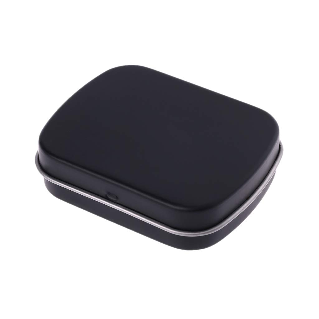 WOWOWO Portable Metal Tinplate Flip Storage Box Case Organizer Containers For Jewelry Money Coin Candy Keys Small Items