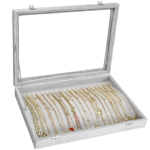 Support à bijoux en velours pour ranger colliers et boucles d'oreilles - 2