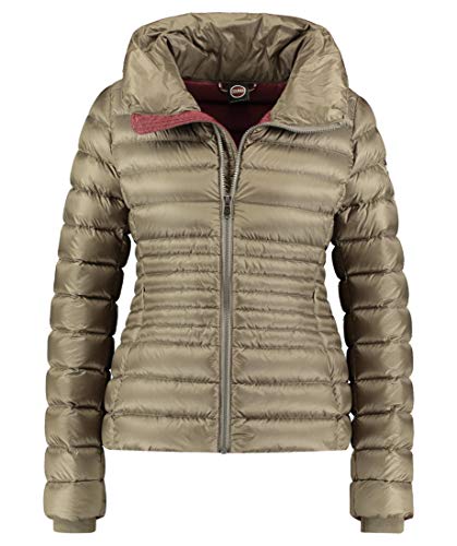 Colmar Damen Daunenjacke-2253R Daunenjacke, Matcha-Dark Steel, 44