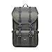 Produktbild KAUKKO Rucksack Damen Herren Daypack mit Laptopfach für 15 Zoll Notebook für Schule, Uni, Reisen, Wandern, 22L, Grün