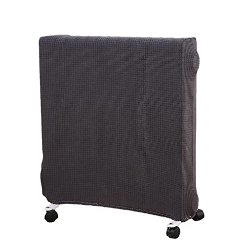 ALediN Oil-Filled Radiator Heater Dust Cover Polar Fleece Radiator Dust Cover For Home Moisture And Dust-Proof Portable Heater Covers (Color : Dark Grey, Size : Large)