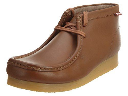 CLARKS [Stinson HI-13633] Premium Crepe Mens Shoes CLARKSTAN Leather Cuir BRUNM