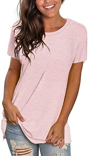 Saloogoe Womens Loose Fit Tshirts Short Sleeve Summer Tops Casual...