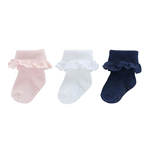 Carter's Girls' Folded Cuff (3 Pack)