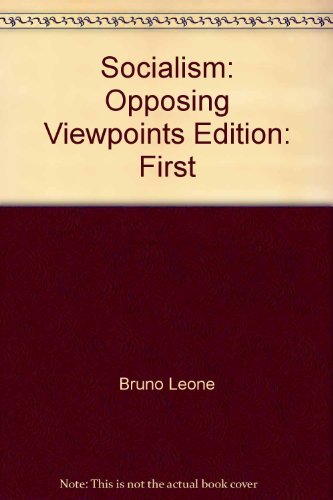 Socialism, Opposing Viewpoints 0912616555 Book Cover