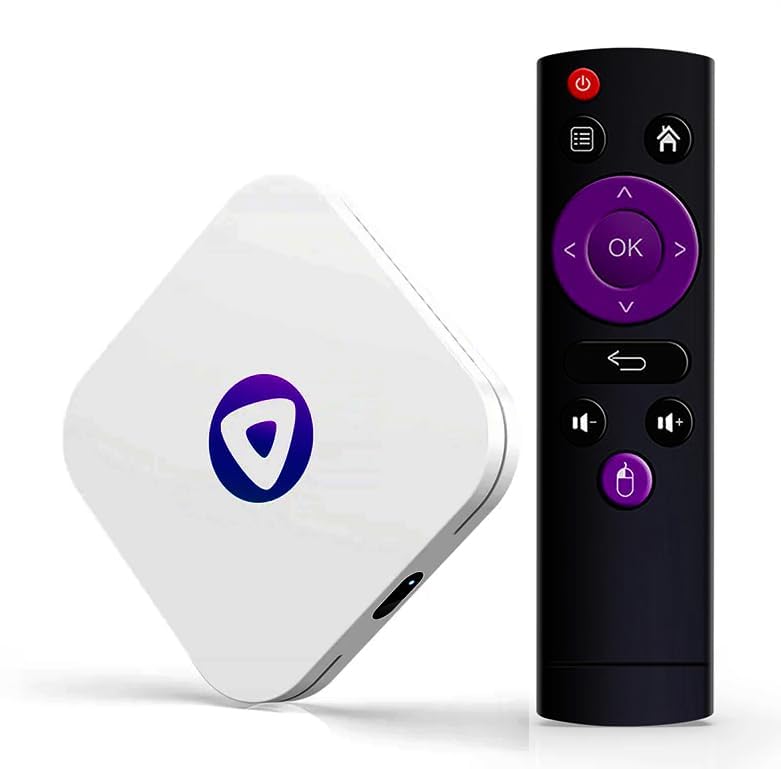 Image of H96 Max M1 Android TV Box, 8K Ultra HD, Android 13.0, 4GB RAM, 32GB ROM, RK3528