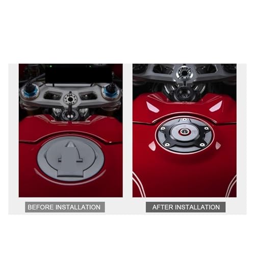 Tapa de tanque de combustible hermética para solucionar fugas en Ducati Monster 4