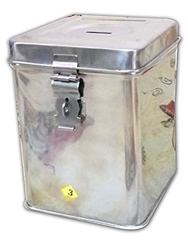 LOGRO Piggy Bank/Gullak/Donation Box/Suggestion Box/Coin Money Bank Piggy Bank Money Bank Stainless Steel Body||Banks Antique Coin Organiser/Container Gullak Case Box (B0C1ZP2K57) Amazon Price History, Amazon Price Tracker