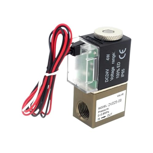 Électrovanne de commande d'air 2V025-08 pour stopper les fuites et automatiser les vérins
