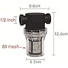 Amazon.com: Pipeline Filter, 1pcs Garden Watering Filter, 1/2" 3/4" 1 ...