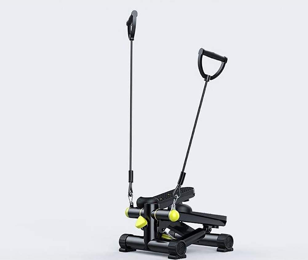 Mini Stepper for Exercise | Exercise Machine for Home Use | Small and Portable Cardio Machine | Stair Stepper for Home Use | with Resistance Bands and Digital Display