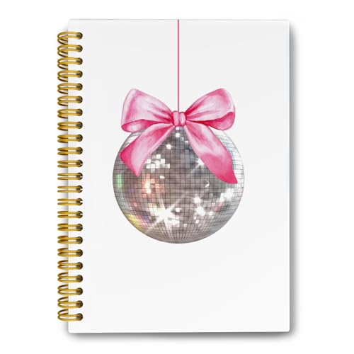 Carnet à spirale tendance pour l'école et le bureau style féminin 80 feuilles