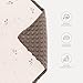 Susurration Einschlagdecke Babyschale Baby Decke 90x90 cm Kinderwagen und Kindersitze universal Baby Babydecke für Neugeborenen und Kleinkinder Einschlagsdecken Punkt Gurt(Orangenblüte)