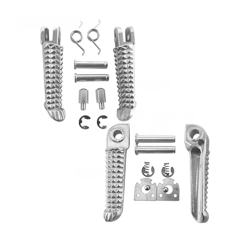 Pédale de pied en aluminium usiné pour moto YZF R1 et R6 style épuré