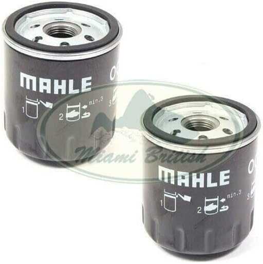 OIL FILTER x2 RANGE EVOQUE 2.0L 4 CYL LR096524 MAHLE