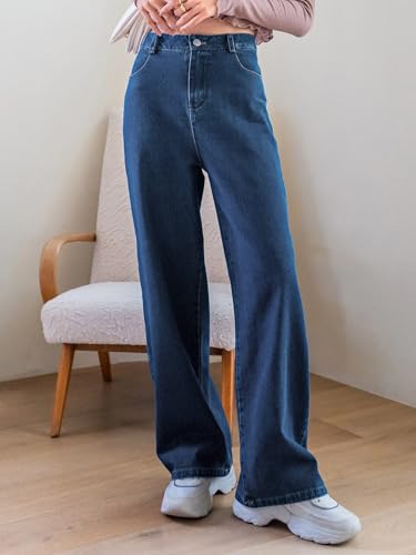GRECIILOOKS Women's Regular Jeans (GL-DJ-43_Blue