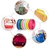 Syhood 12 Pieces 36 Yards #5 Sewing Zippers Tapes by The Yard Nylon Coil Zipper Rolls Bulk with 120 Alloy Sliders for DIY Crafts Bags Repair and Sewing Supplies(Memphis Color) #2