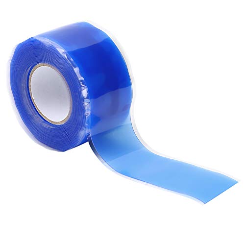 NDNCZDHC Industrial Tape, Blue Silicone Tape 0.5mmx25mmx3meter Self Adhesive Tape