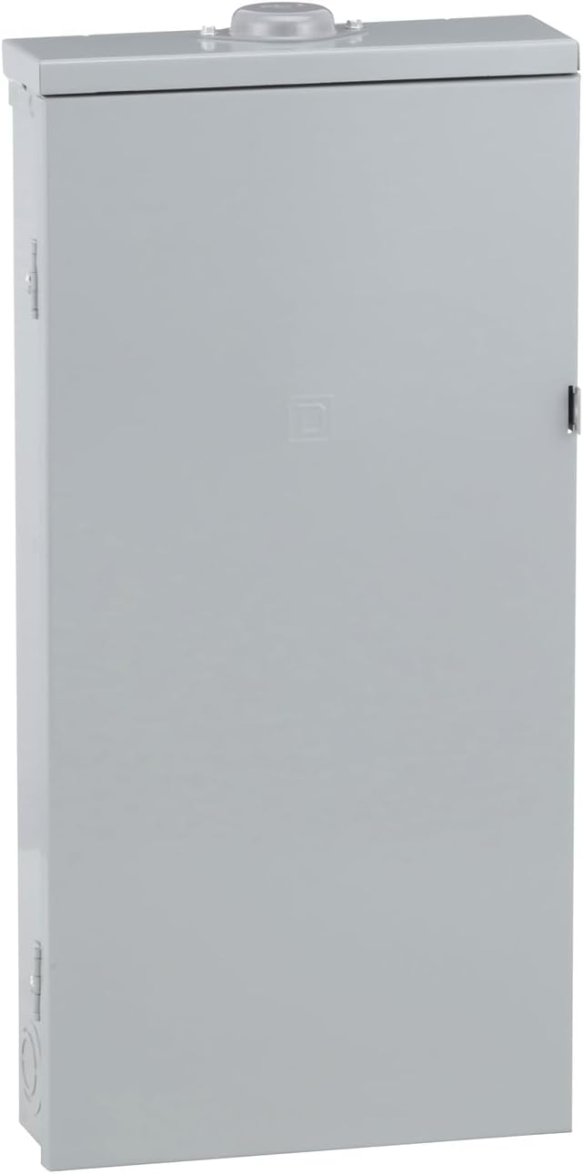 Telemecanique Sensors HOM816M200PFTRB Convertible Mains (Breaker) Load Center, 120/240 Vac, 200 A, 1 Phases, 22000 Air Interrupt