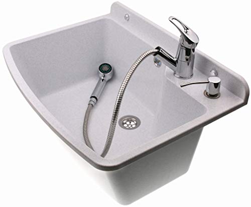 ADGO Haushaltsspüle Waschbecken Waschküche Waschbecken