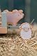 Little Dutch 7149 FSC Holz Traktor mit Anhänger grün - Little Farm