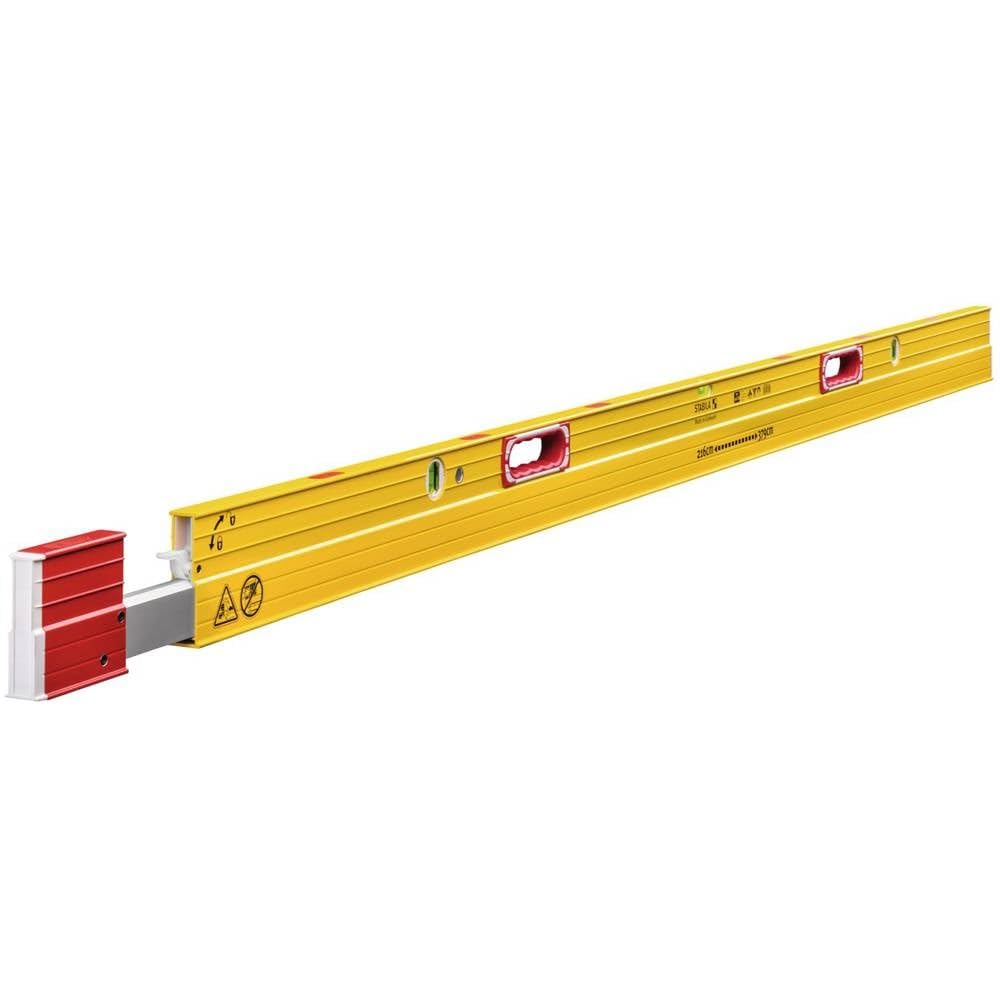 STABILA Teleskopowa poziomica Type 106 TM, 216 – 379 cm, z systemem magnetycznym z rzadkim ogniwem