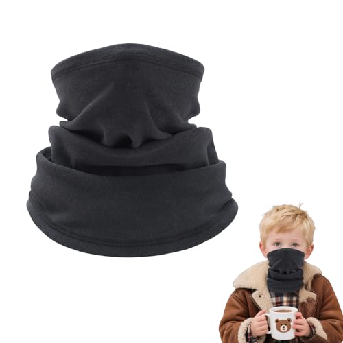 Schlauchschal Kinder - Weicher Fleece Loop Schal, Winddichter...