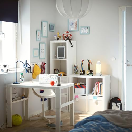 Ikea Kallax Shelving Unit, Bookcase, White, Perfect For Baskets Or Boxes - 7