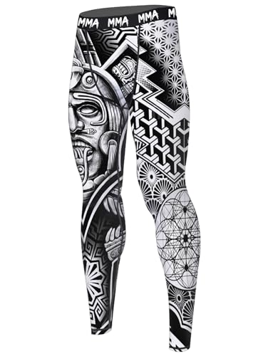 Men Compression Leggings Stoko Pants Cool Dry Workout Jiu Jitsu BJJ Baselayer Tights for Running Muaythai Yoga
