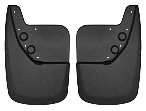 Husky Liners - Rear Mud Guards | 2007-2013 Toyota Tundra, Rear Set - Black, 2 Pc. | 57911
