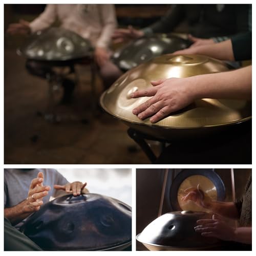Handpan de Acero 12 Notas 22 Pulgadas con Accesorios miniatura 6