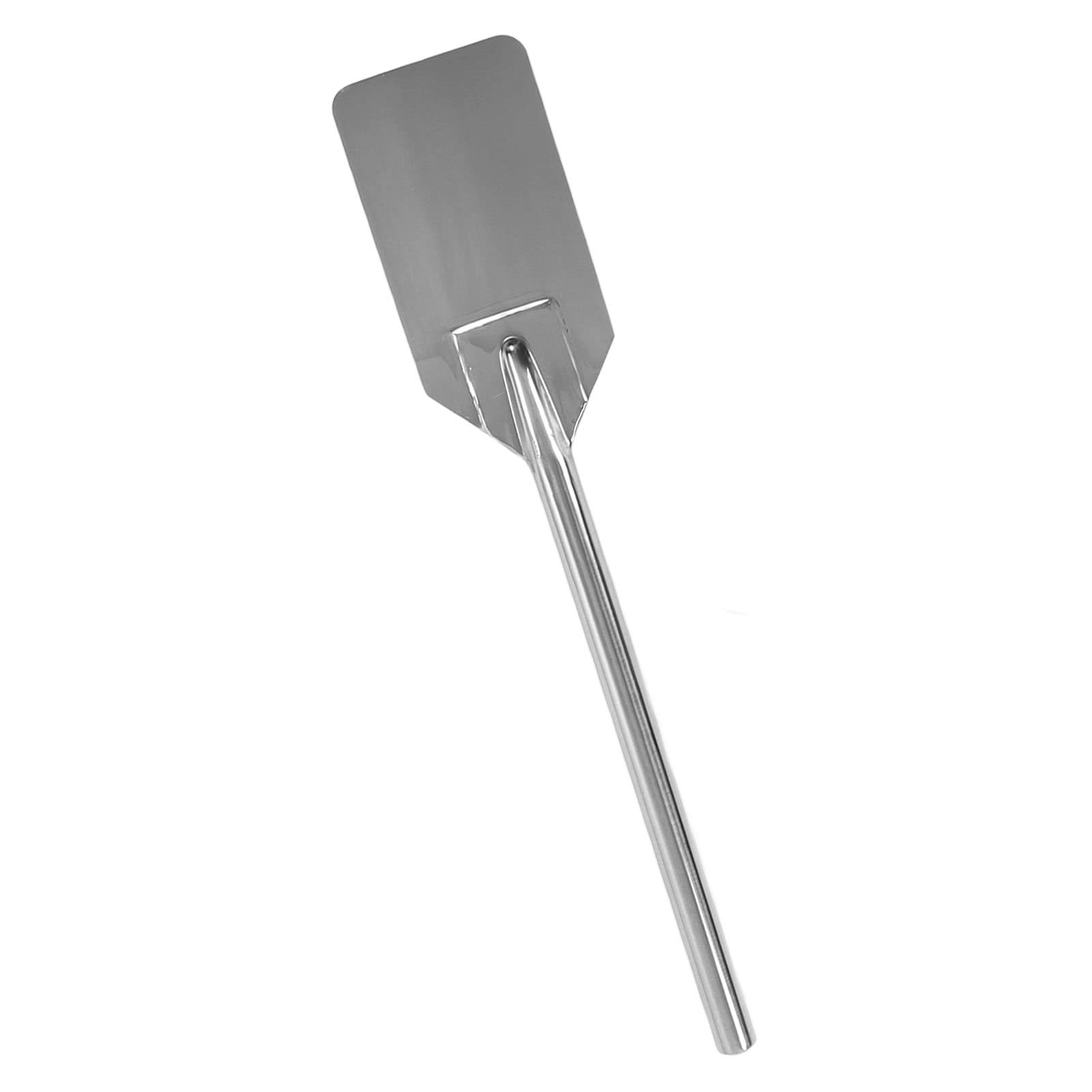 Espátula para Wok de Acero Inoxidable, Herramientas de Cocina de Mango Extra Largo de Metal, Espátula de Mezcla de Cocina Ultra Larga, Espátula de Cocina de Mango Largo Duradero (61CM)