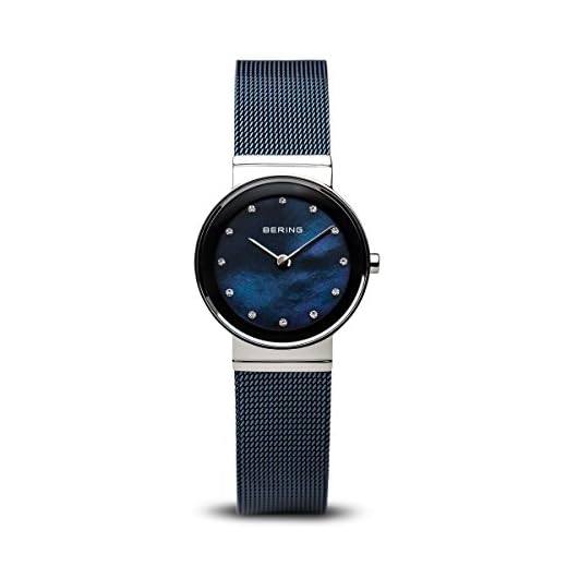 BERING Reloj Analógico para Mujer de Cuarzo con Correa en Acero Inoxidable 10126-307