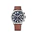 Produktbild Tommy Hilfiger Multi Zifferblatt Quarz Uhr für Herren mit Braunes Lederarmband - 1791066