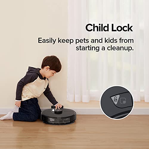 Roborock S7 Robotstofzuiger Krachtige 2500 Pa Robot Stofzuiger Verbonden via WiFi/Alexa/APP Aangepaste Reiniging met Ultrasone Detectie, Ideaal voor Huisdierenhaar (Zwart) - Image 8