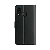 Coque rigide Xqisit Étui à Rabat pour Samsung Galaxy A40 Noir